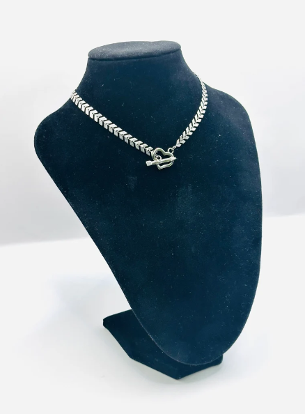 Chevron Toggle Necklace