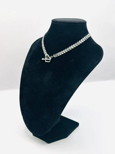 Chevron Toggle Necklace