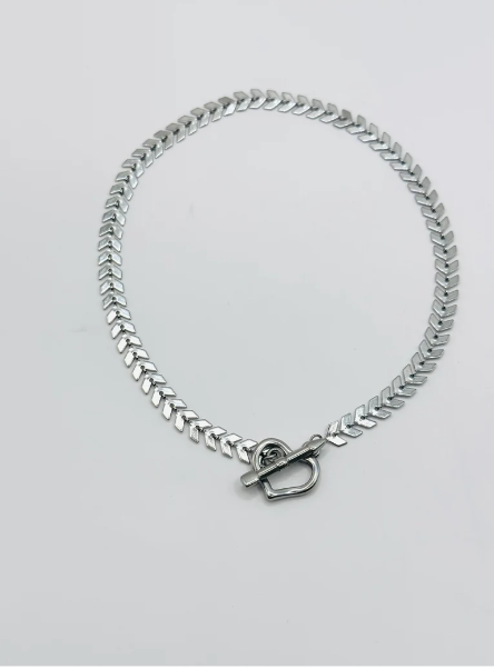 Chevron Toggle Necklace