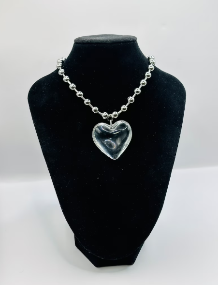 Bubble Heart Necklace