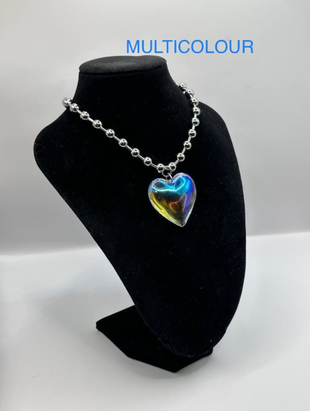 Bubble Heart Necklace