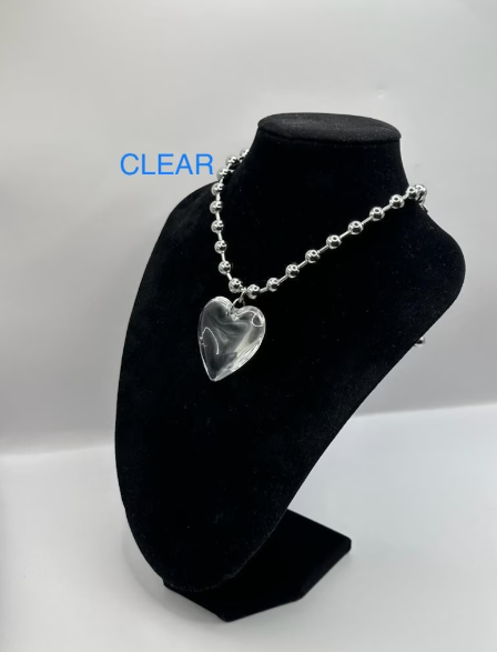 Bubble Heart Necklace