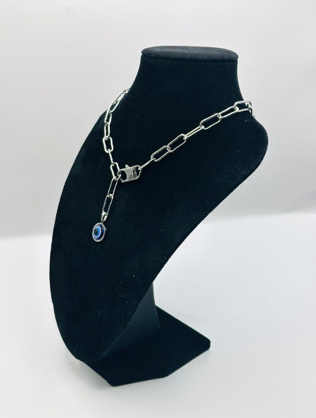 Evil Eye Lariat Necklace