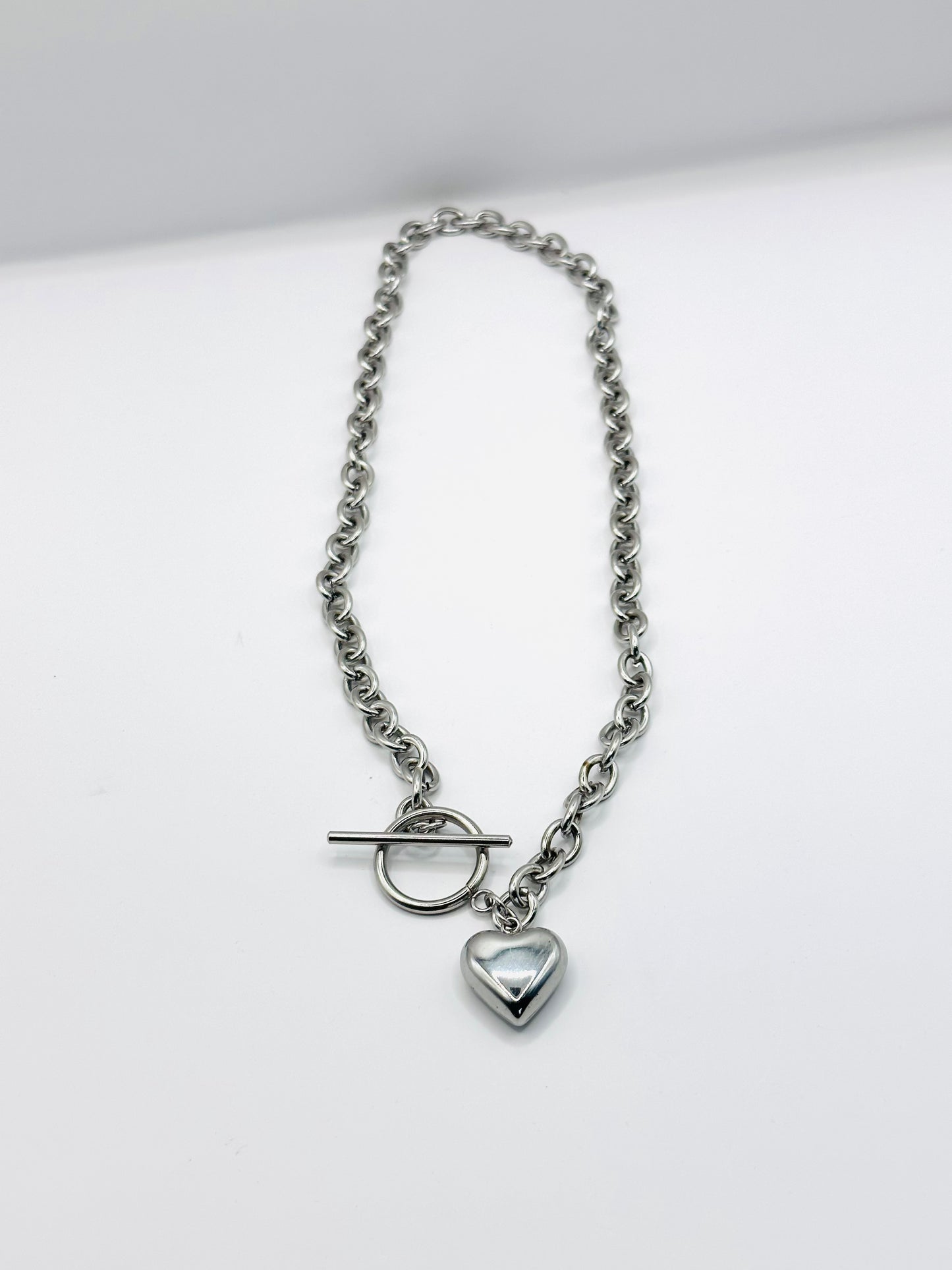 Toggle Heart Necklace
