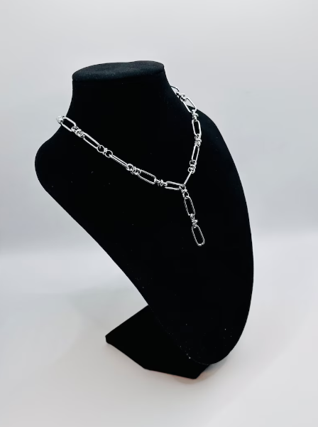 Y Chain Drop Necklace