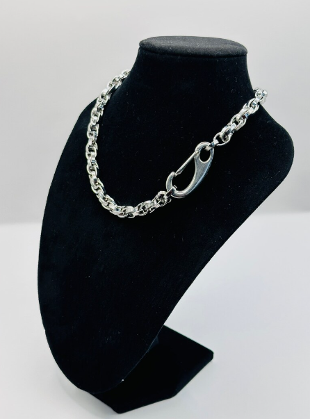 Big Silver Rope Chain