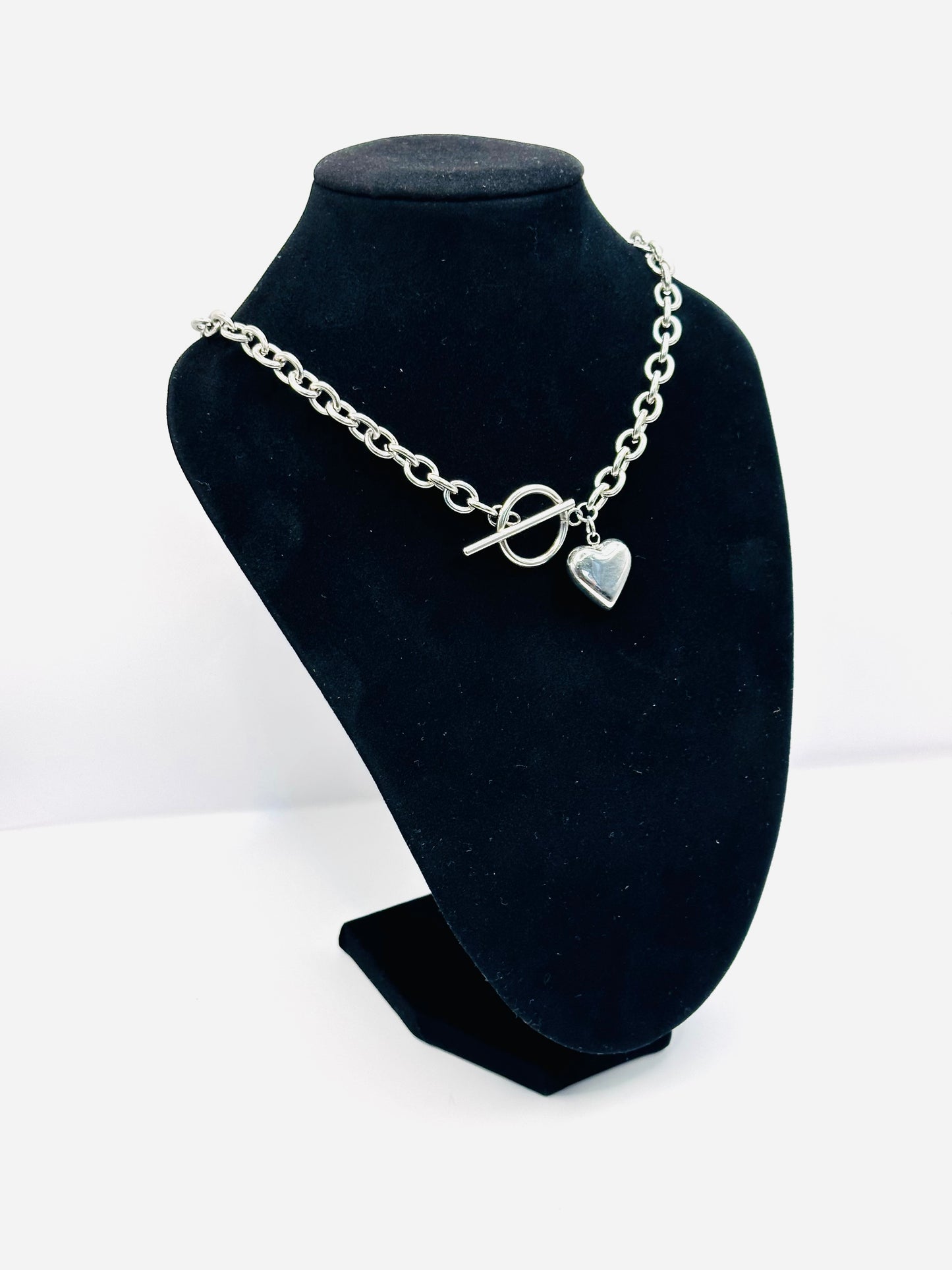 Toggle Heart Necklace