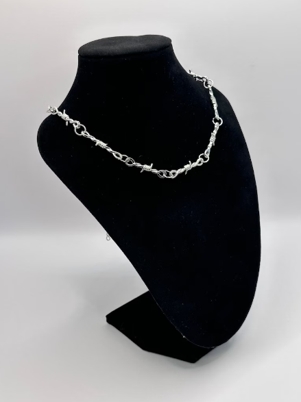 Barbed Wire Necklace