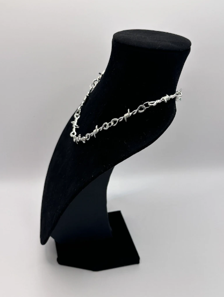 Barbed Wire Necklace