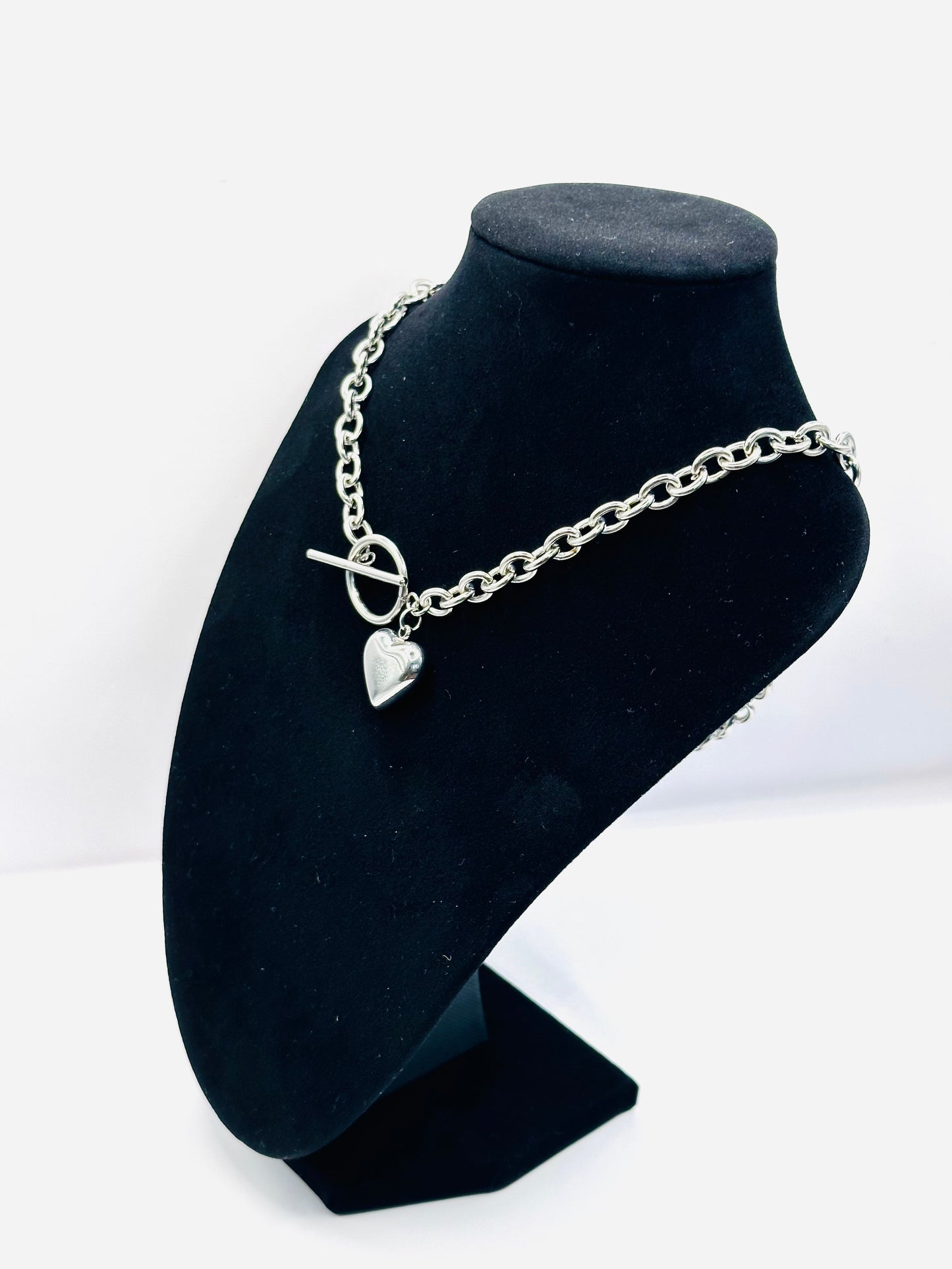 Toggle Heart Necklace