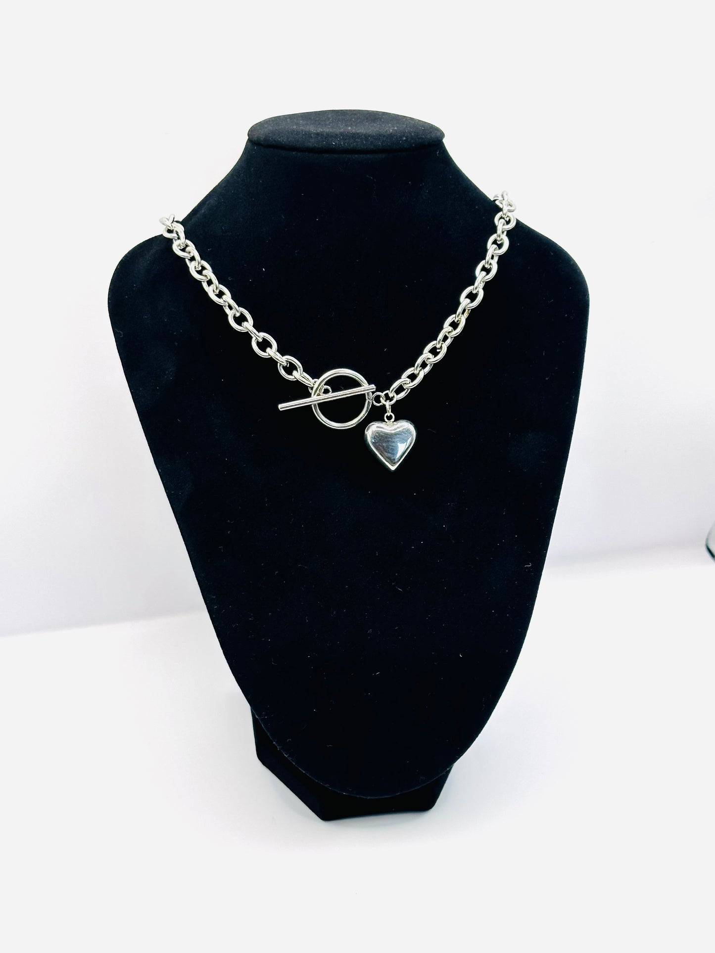 Toggle Heart Necklace