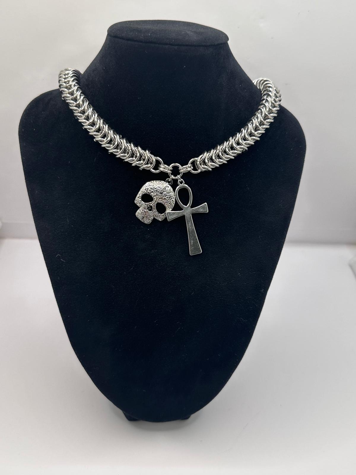 Silver Stainless Steel Necklace