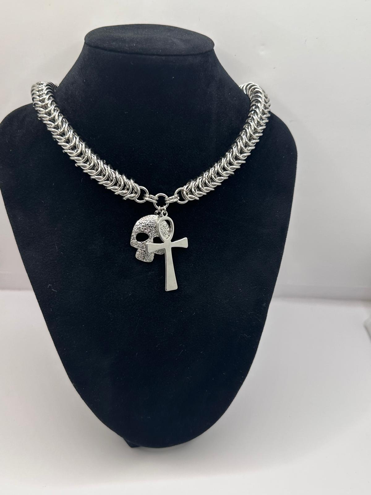 Silver Stainless Steel Necklace