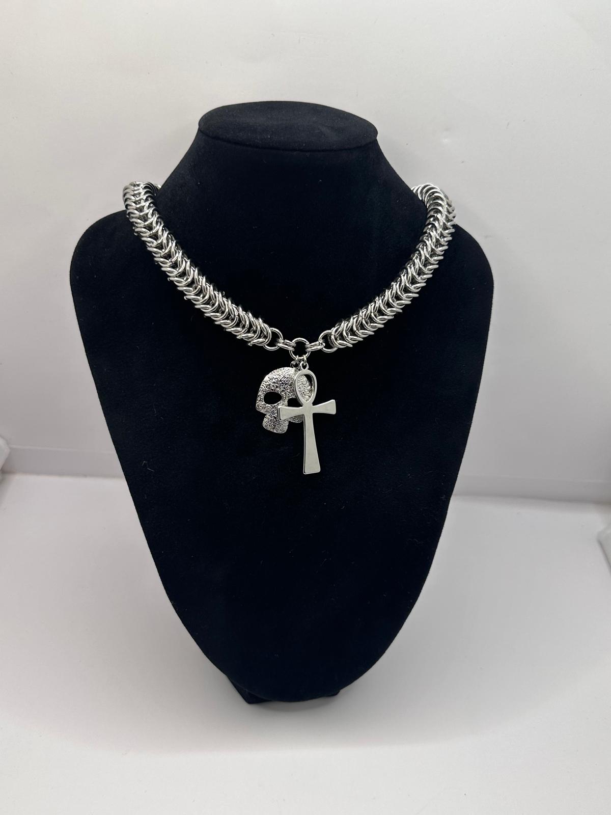 Silver Stainless Steel Necklace