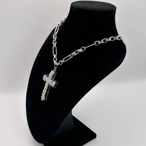 Silver Cross Necklace
