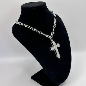 Silver Cross Necklace