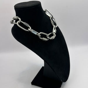 Chunky Carabiner Necklace