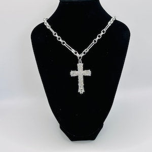 Silver Cross Necklace