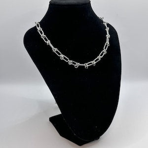 Stainless Barbed Wire Necklace