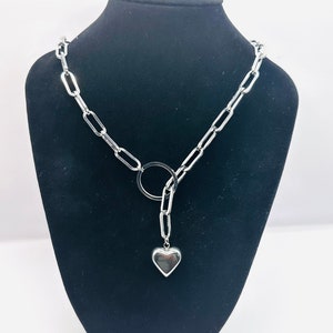 Circle Lariat Necklace