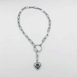 Circle Lariat Necklace