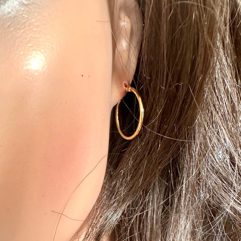 Circle Hoop Earrings