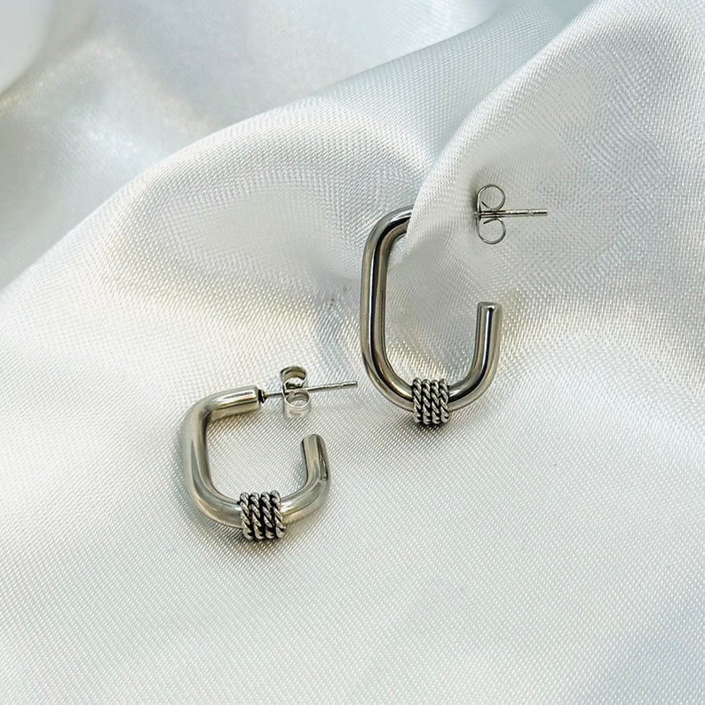 Half Hoop Earrings