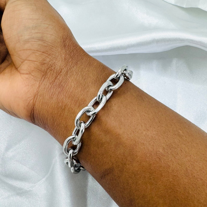 Cable Link Chain Bracelet