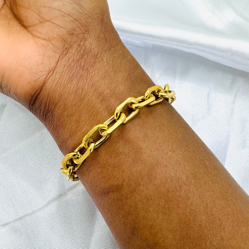 Cable Link Chain Bracelet