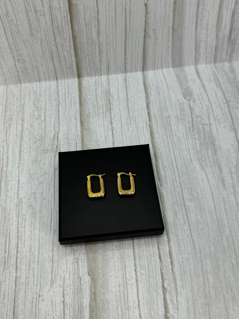 Square Hoop Earrings