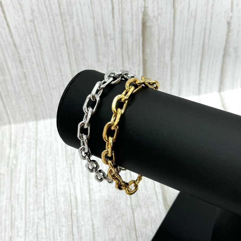 Cable Link Chain Bracelet