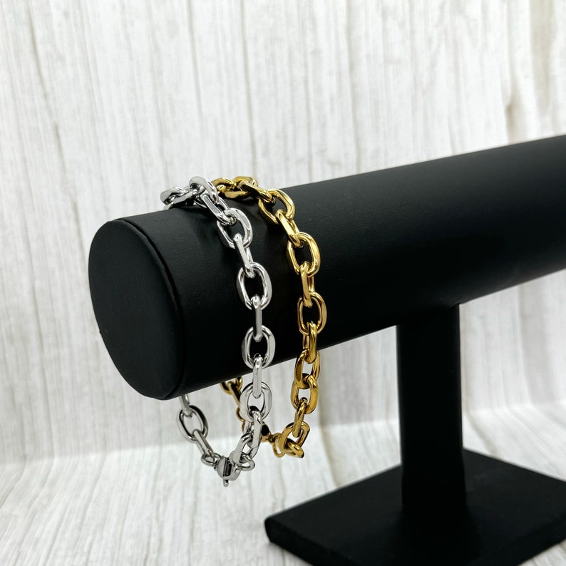 Cable Link Chain Bracelet
