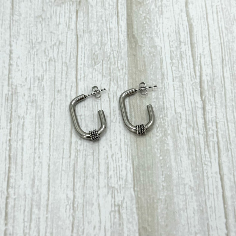 Half Hoop Earrings