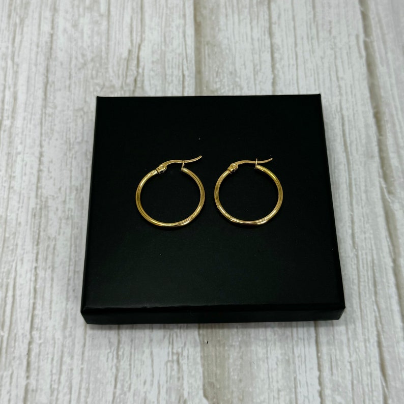 Circle Hoop Earrings