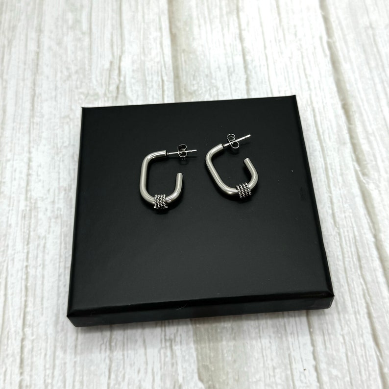 Half Hoop Earrings