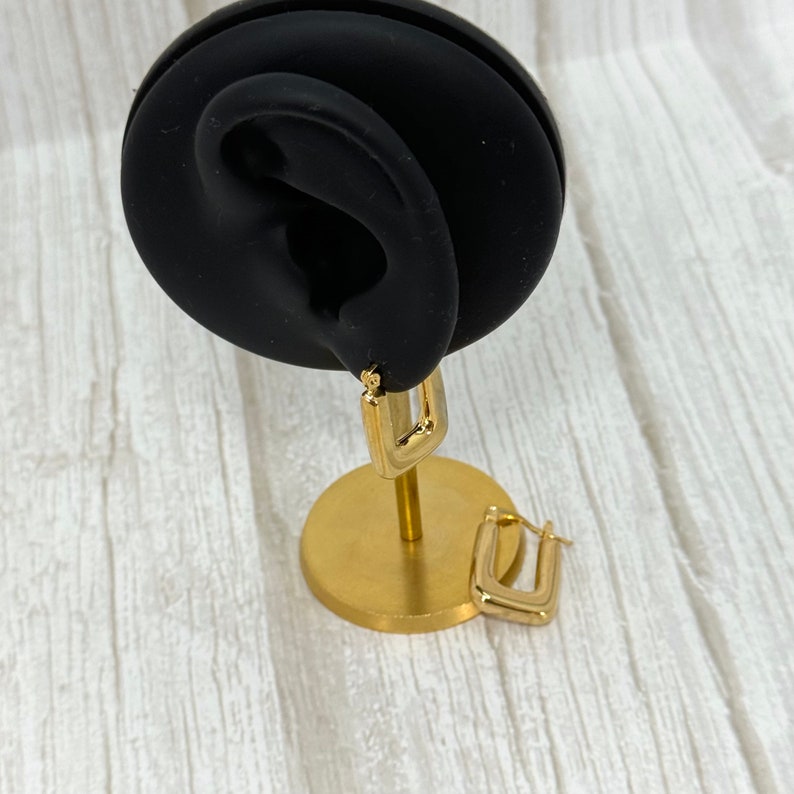 Square Hoop Earrings