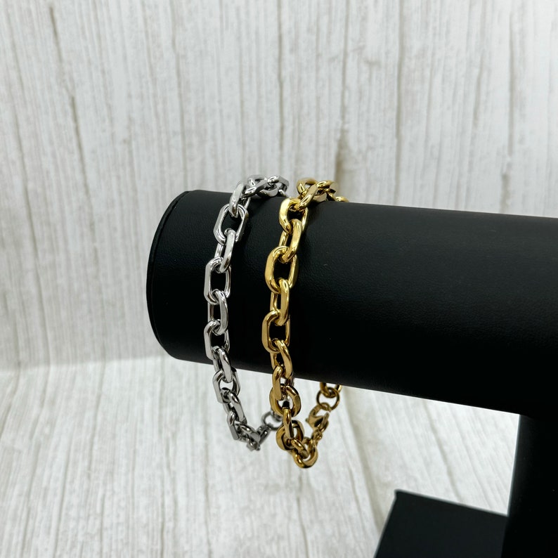 Cable Link Chain Bracelet
