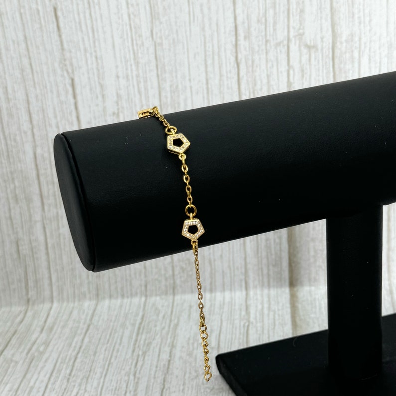 CZ White Stone Bridal Tennis Bracelet