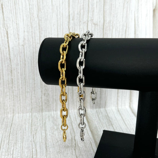 Cable Link Chain Bracelet