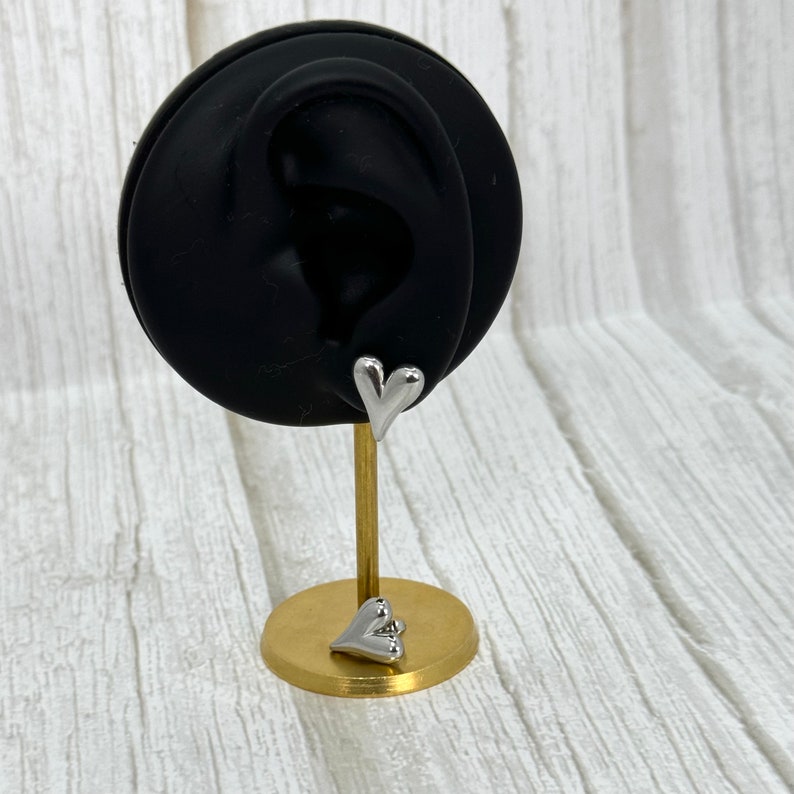 Heart Stud Earrings