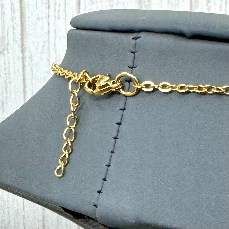 Green Gold Plated Necklace