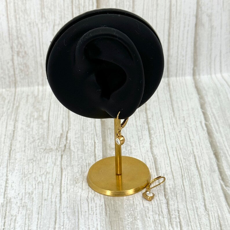 Gold Plated Heart Earrings