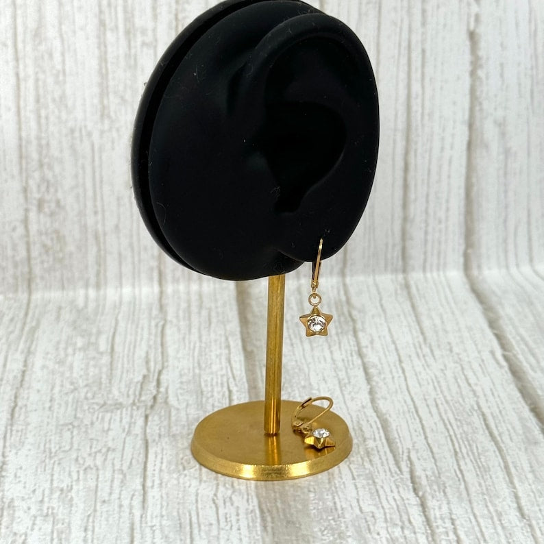 Star Drop Earrings