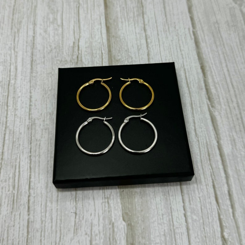 Circle Hoop Earrings