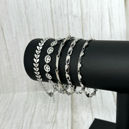 Stackable Chain Unsex Bracelet