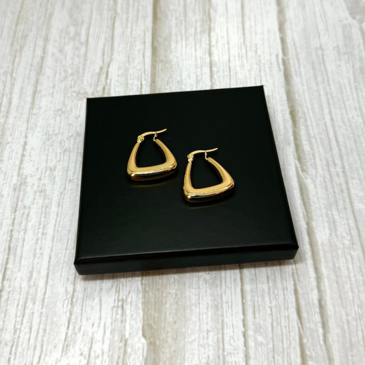 Geometric Hoop Earrings