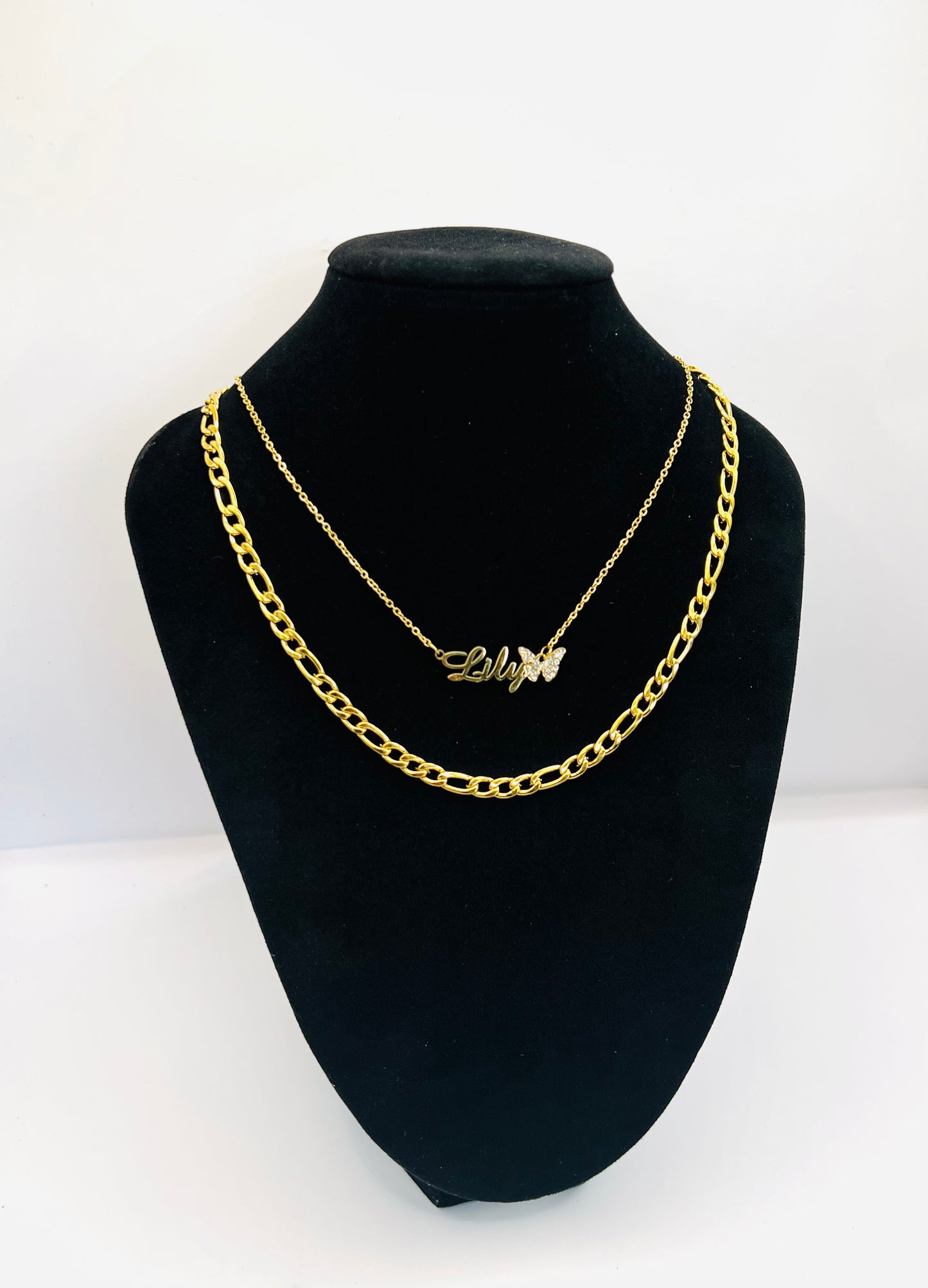 Name Necklace Figaro