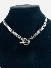 Chevron Toggle Necklace