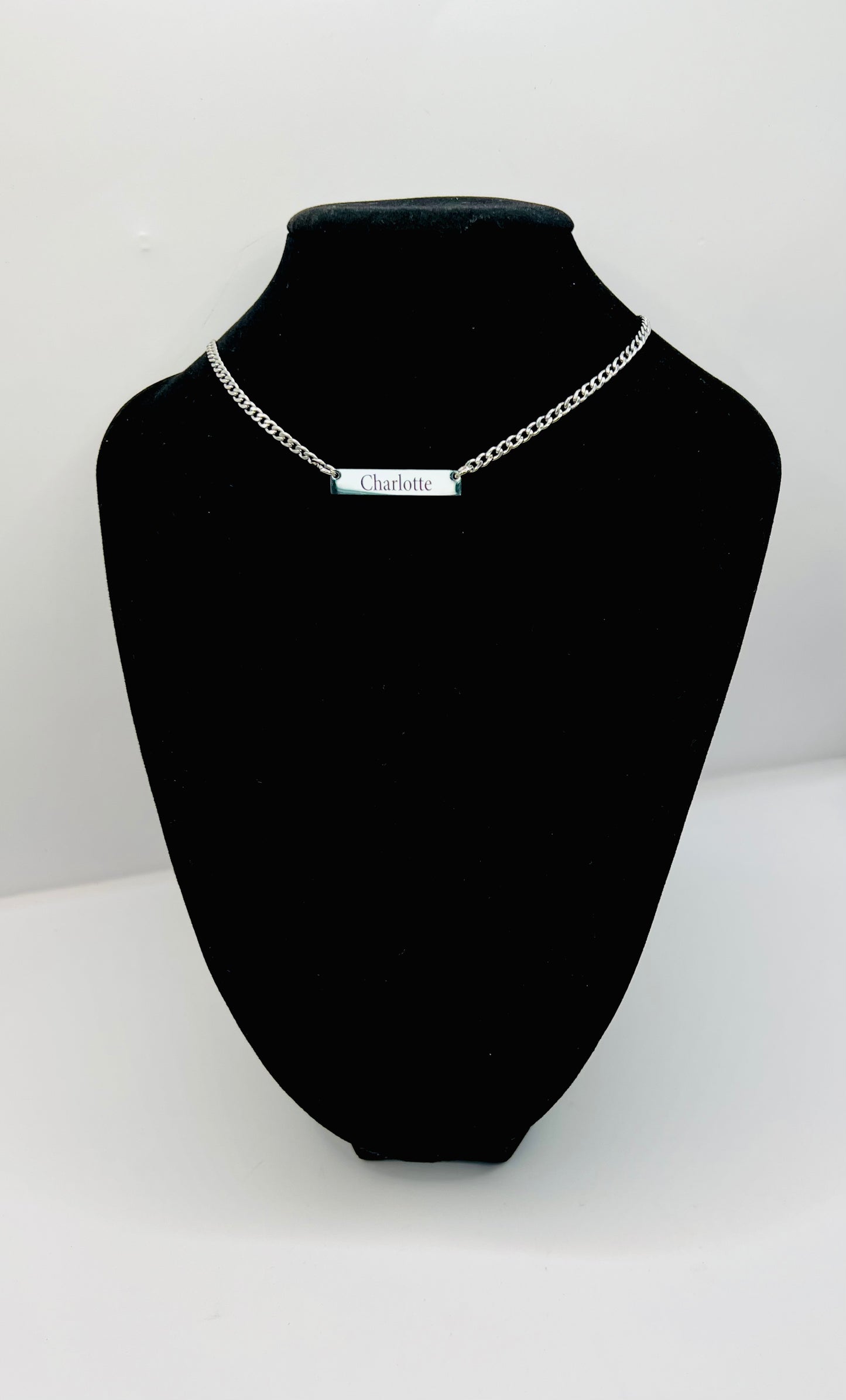 Flat Bar Necklace