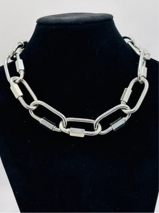 Chunky Carabiner Necklace